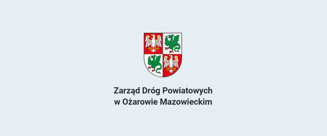 logotyp Zarządu Dróg Powiatowych Powiatu Warszawskiego Zachodniego